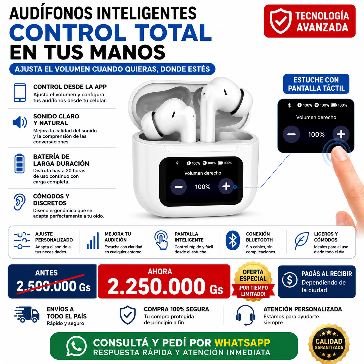 Aud&iacute;fono para P&eacute;rdida Auditiva